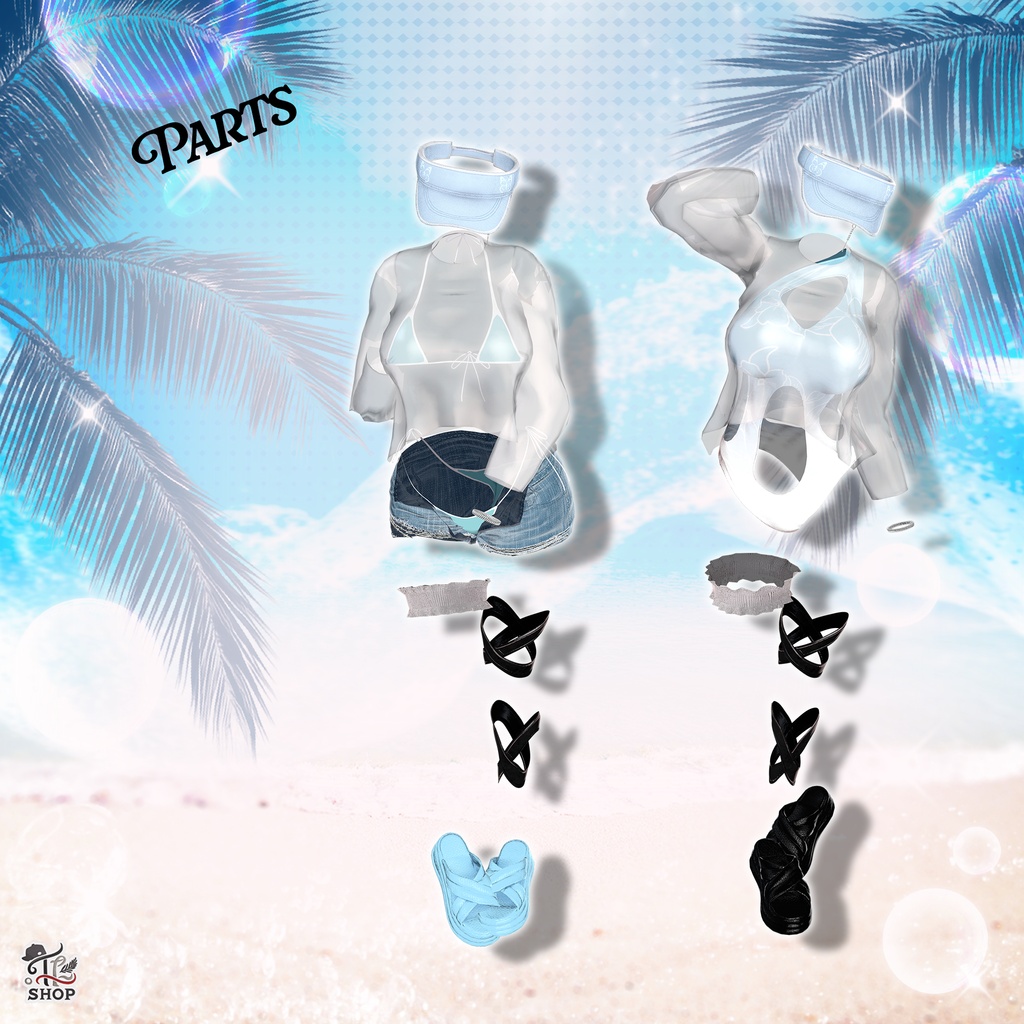 🎉Sale 中🎉 『No. 26-8 / Aura Mare』 For Female Avatar (12人)