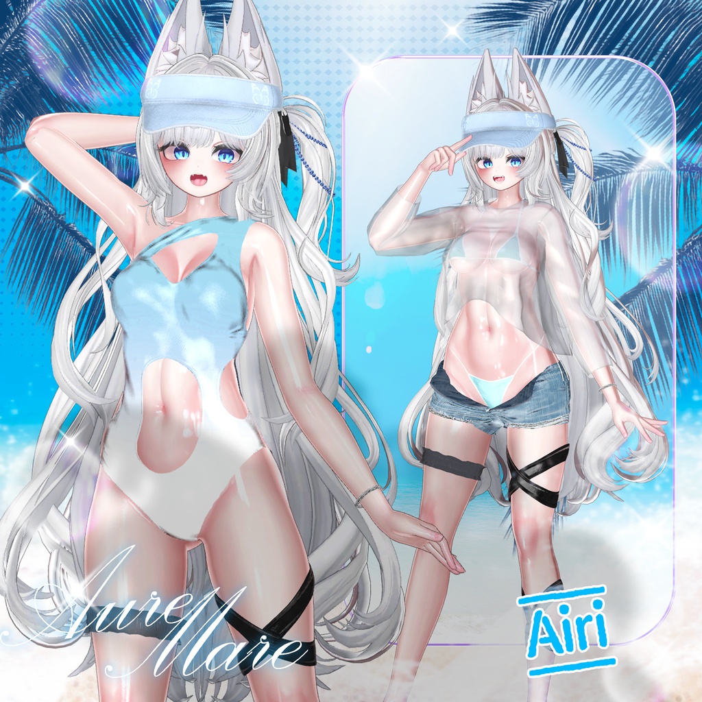 🎉Sale 中🎉 『No. 26-8 / Aura Mare』 For Female Avatar (12人)