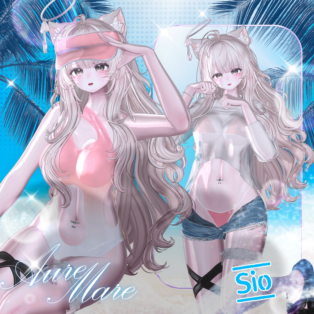 🎉Sale 中🎉 『No. 26-8 / Aura Mare』 For Female Avatar (12人)
