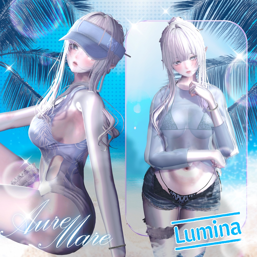 🎉Sale 中🎉 『No. 26-8 / Aura Mare』 For Female Avatar (12人)