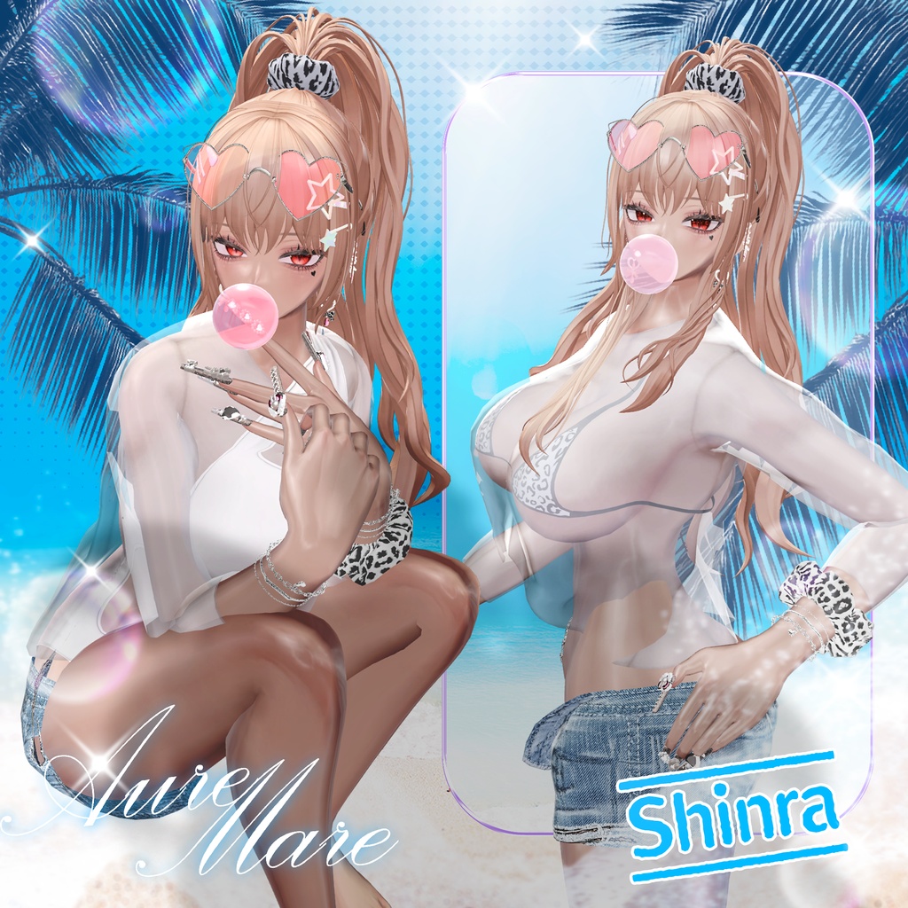 🎉Sale 中🎉 『No. 26-8 / Aura Mare』 For Female Avatar (12人)