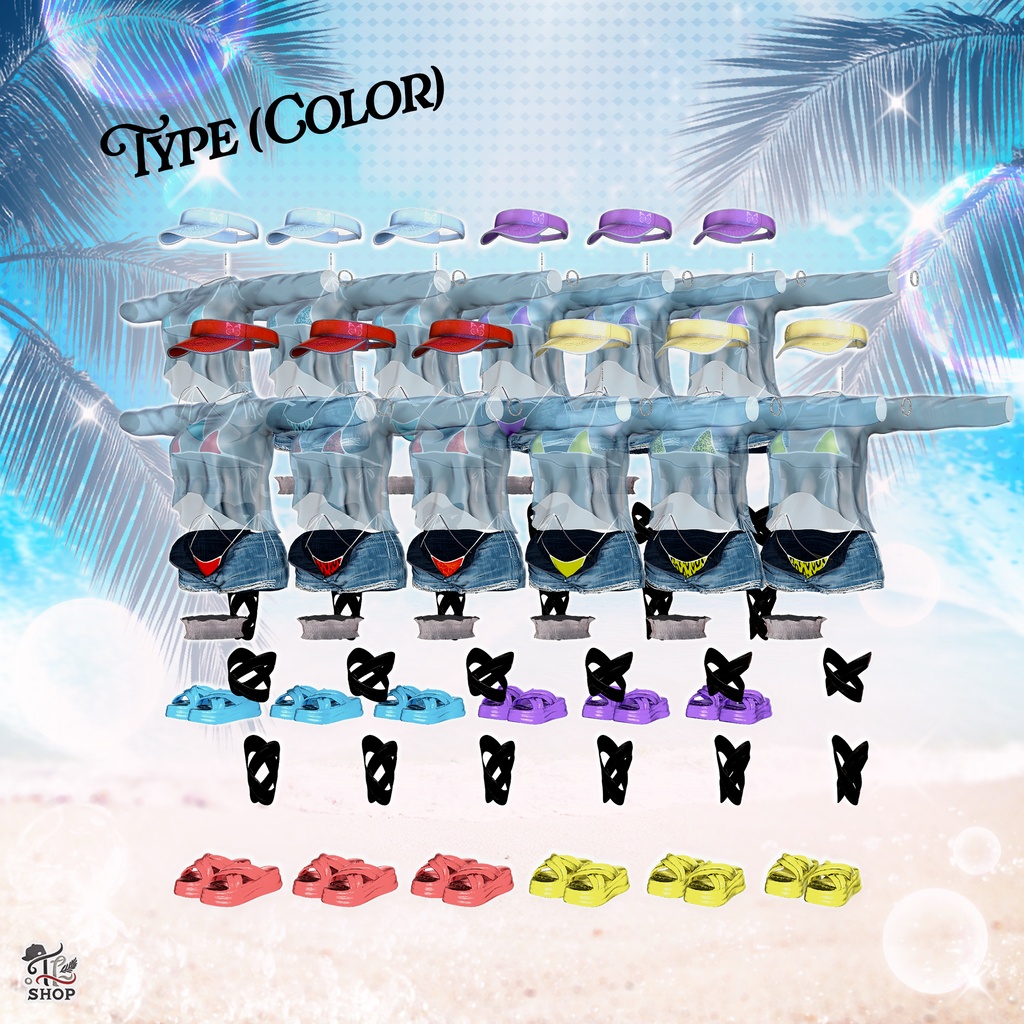 🎉Sale 中🎉 『No. 26-8 / Aura Mare』 For Female Avatar (12人)