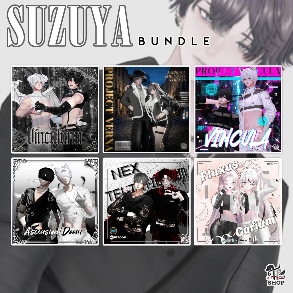 🎉35% Sale🎉 Suzuya Cloth Bundle (6衣)