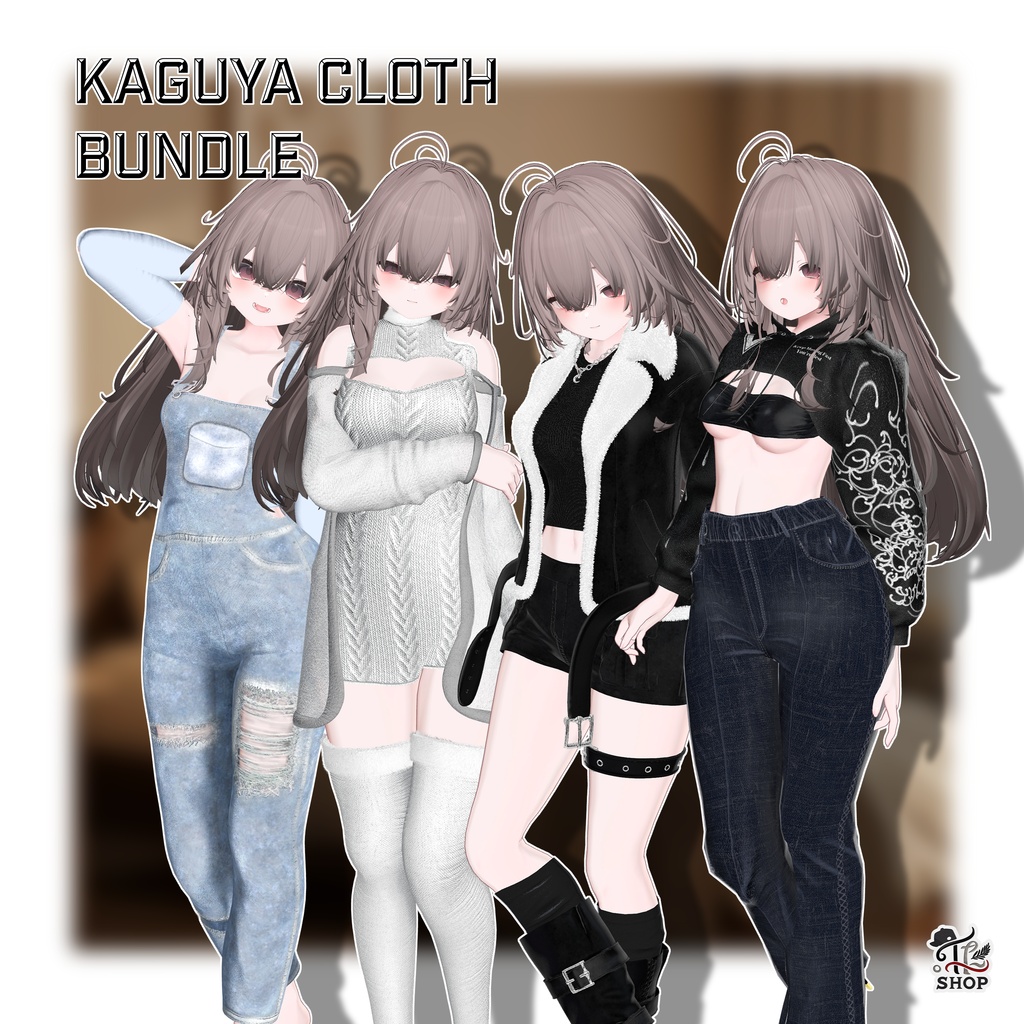 🎉50% Sale!🎉Kaguya Cloth Bundle (10衣)