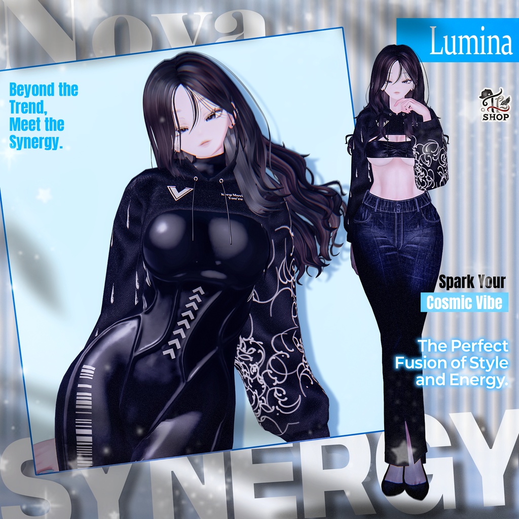 🎉50% Sale🎉 『No. 26-9 / Nova Synergy』 For Female Avatar (21人)