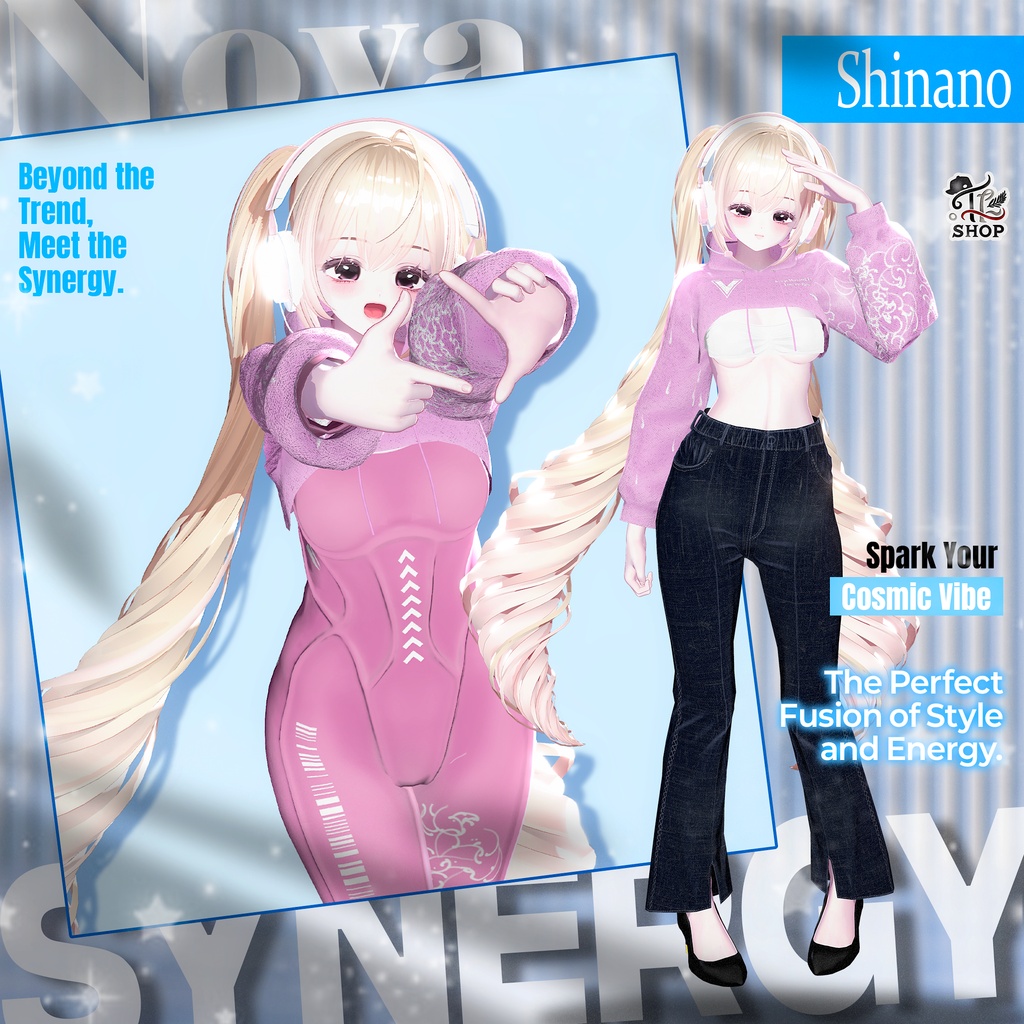 🎉50% Sale🎉 『No. 26-9 / Nova Synergy』 For Female Avatar (21人)