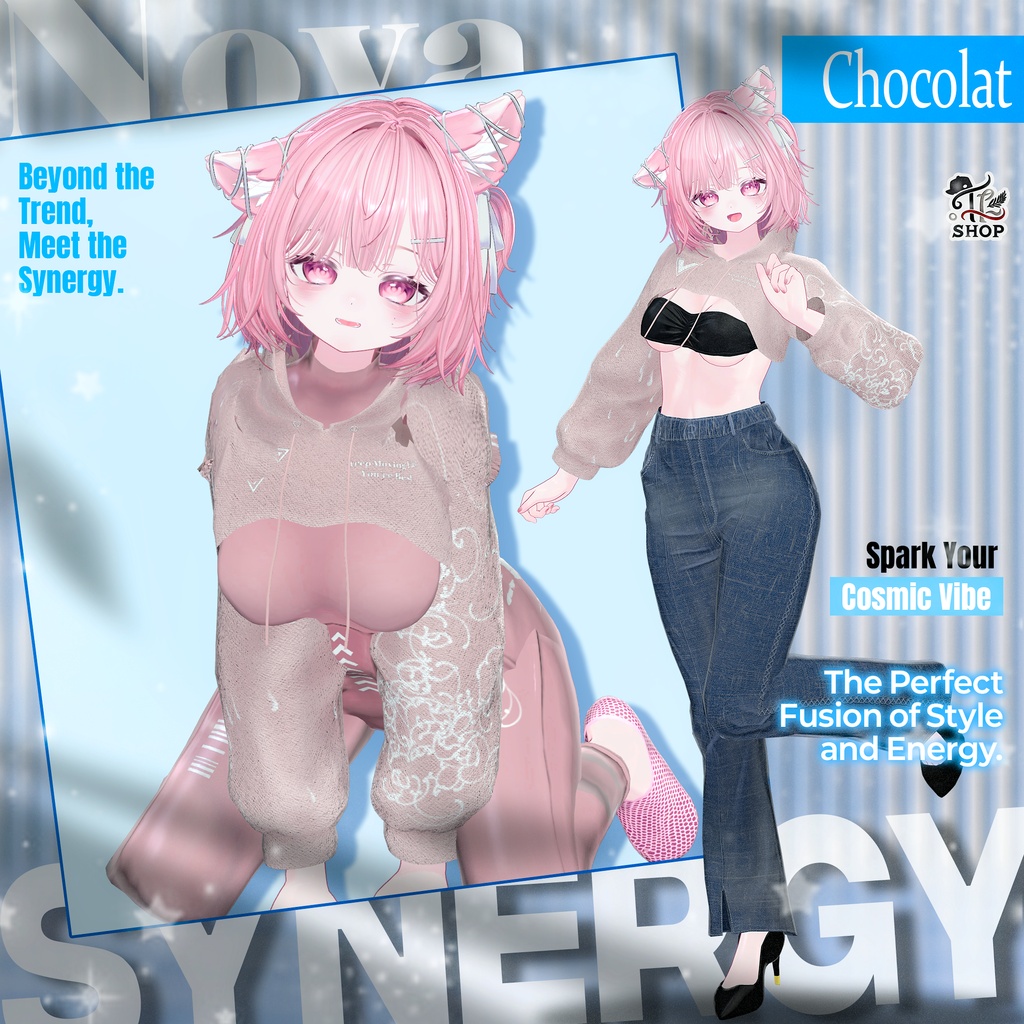 🎉50% Sale🎉 『No. 26-9 / Nova Synergy』 For Female Avatar (21人)