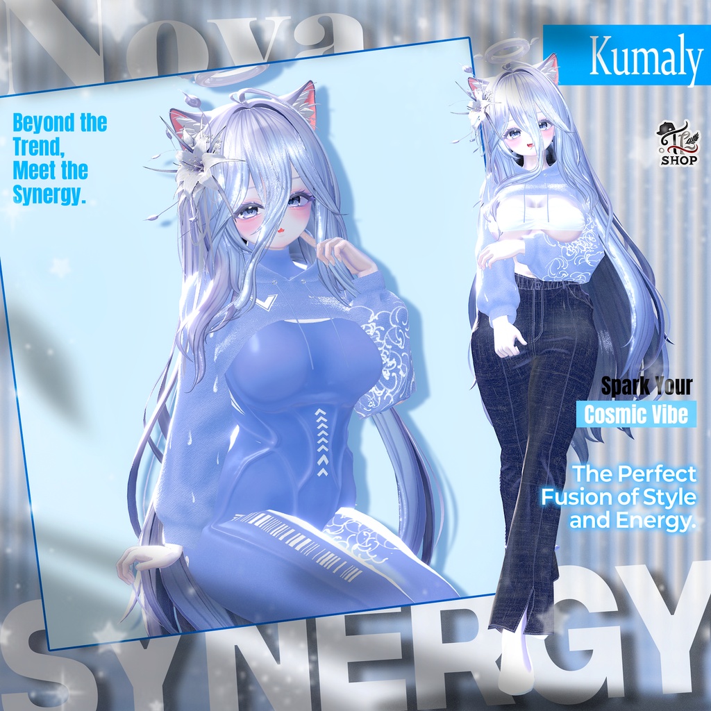 🎉50% Sale🎉 『No. 26-9 / Nova Synergy』 For Female Avatar (21人)
