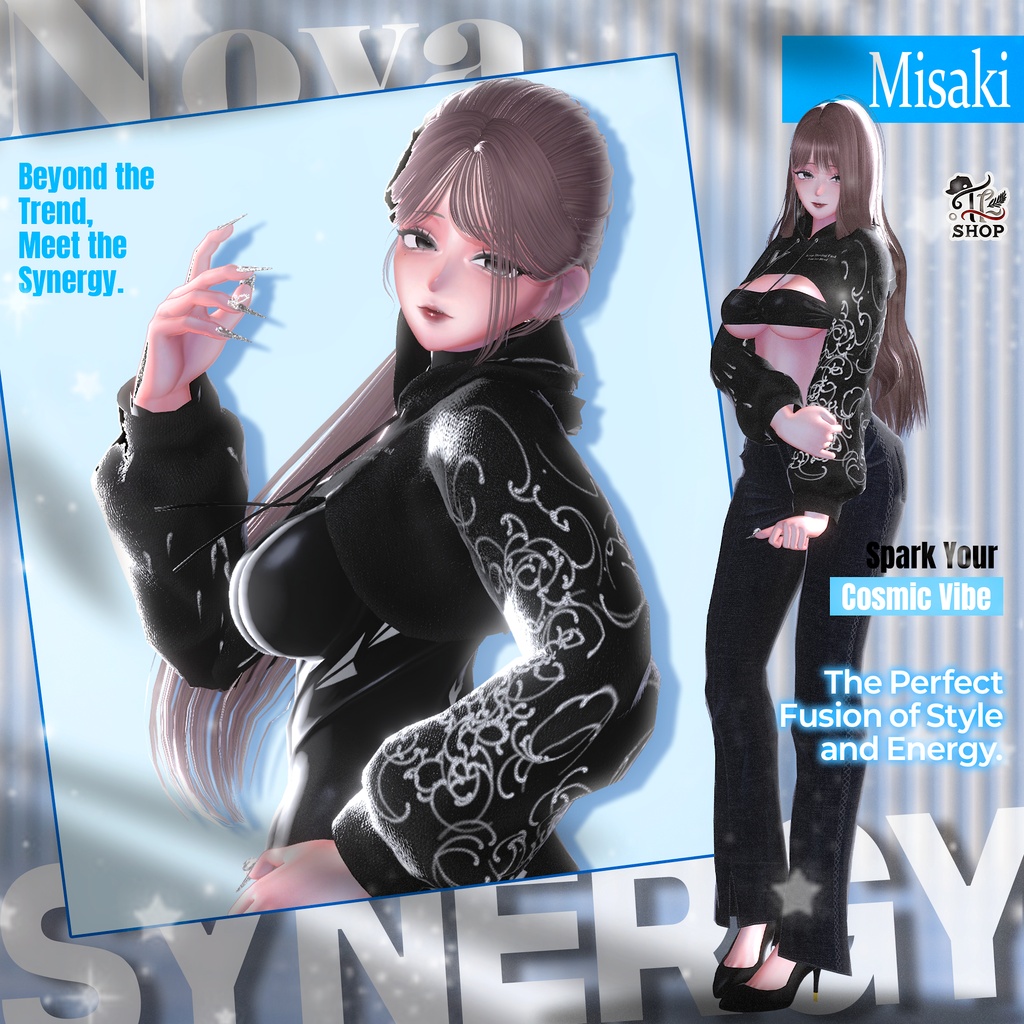 🎉50% Sale🎉 『No. 26-9 / Nova Synergy』 For Female Avatar (21人)