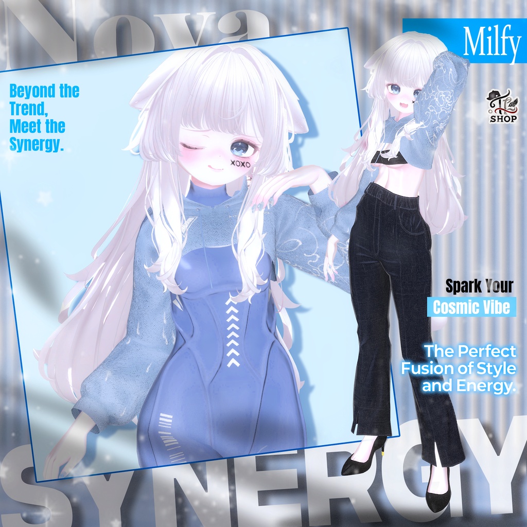 🎉50% Sale🎉 『No. 26-9 / Nova Synergy』 For Female Avatar (21人)