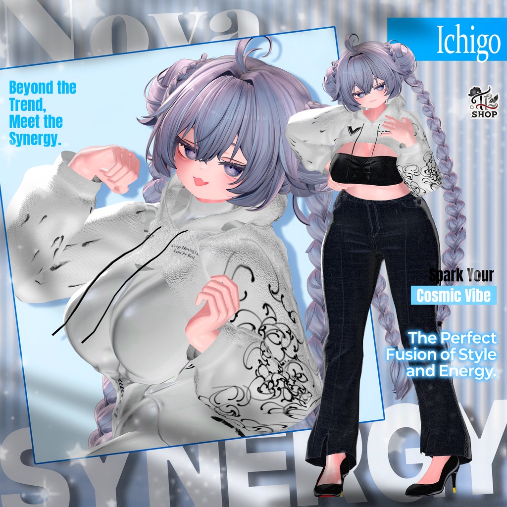 🎉50% Sale🎉 『No. 26-9 / Nova Synergy』 For Female Avatar (21人)