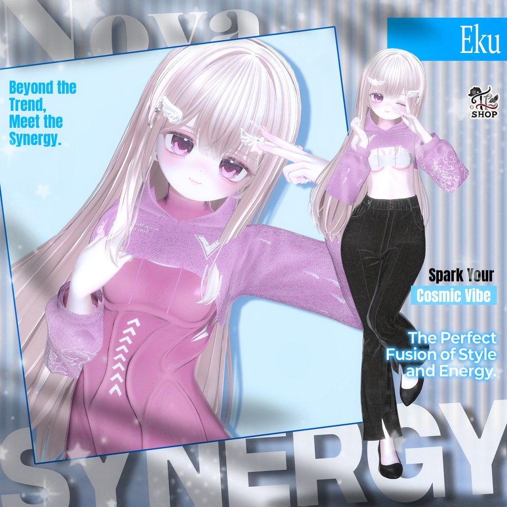 🎉50% Sale🎉 『No. 26-9 / Nova Synergy』 For Female Avatar (21人)