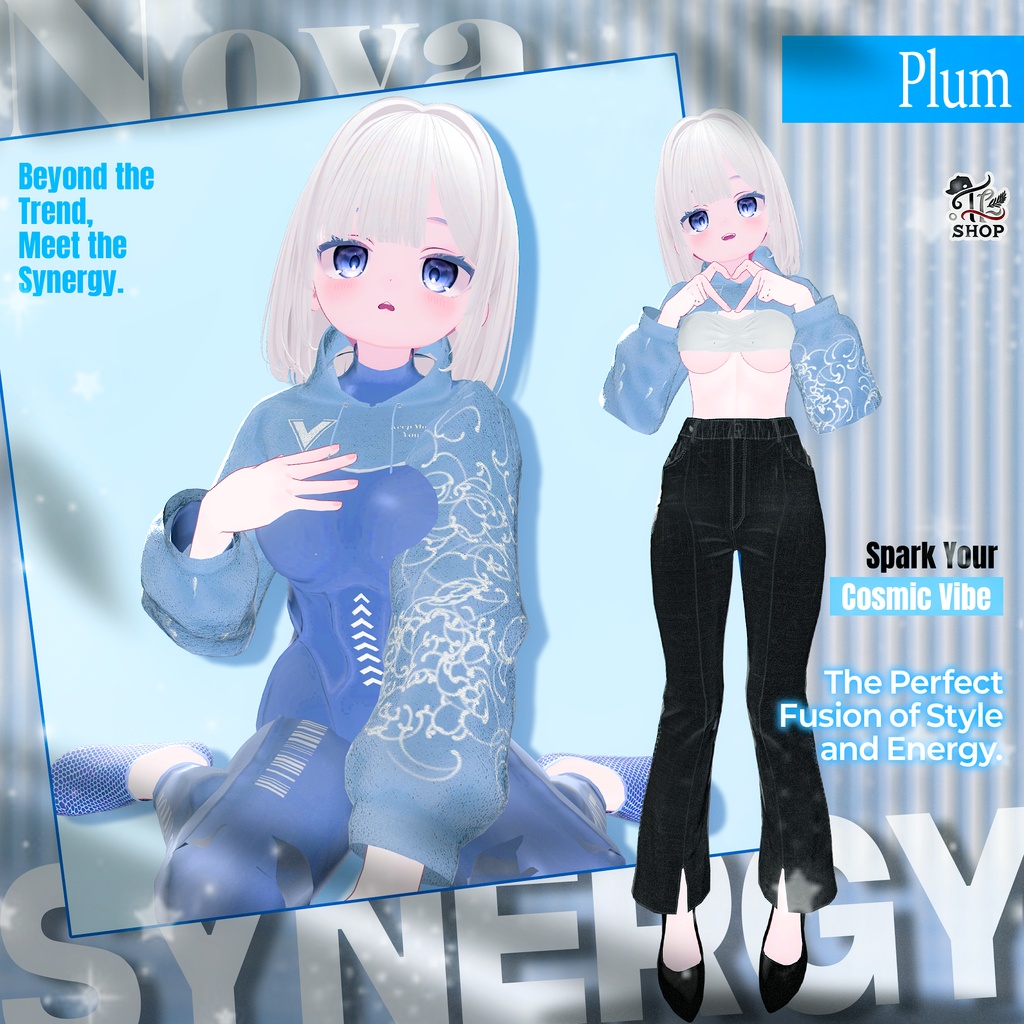 🎉50% Sale🎉 『No. 26-9 / Nova Synergy』 For Female Avatar (21人)