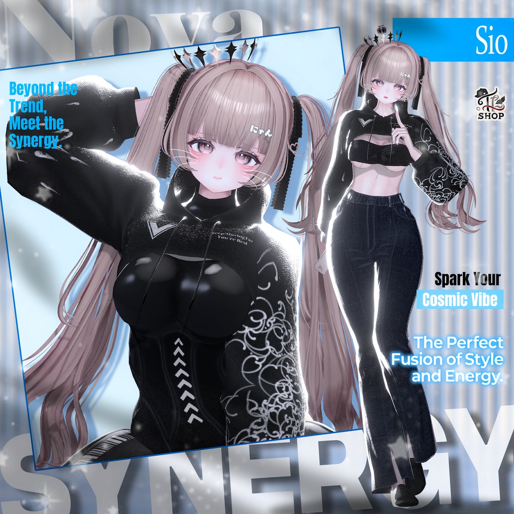 🎉50% Sale🎉 『No. 26-9 / Nova Synergy』 For Female Avatar (21人)