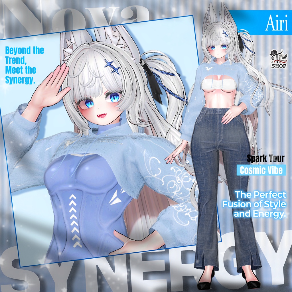🎉50% Sale🎉 『No. 26-9 / Nova Synergy』 For Female Avatar (21人)