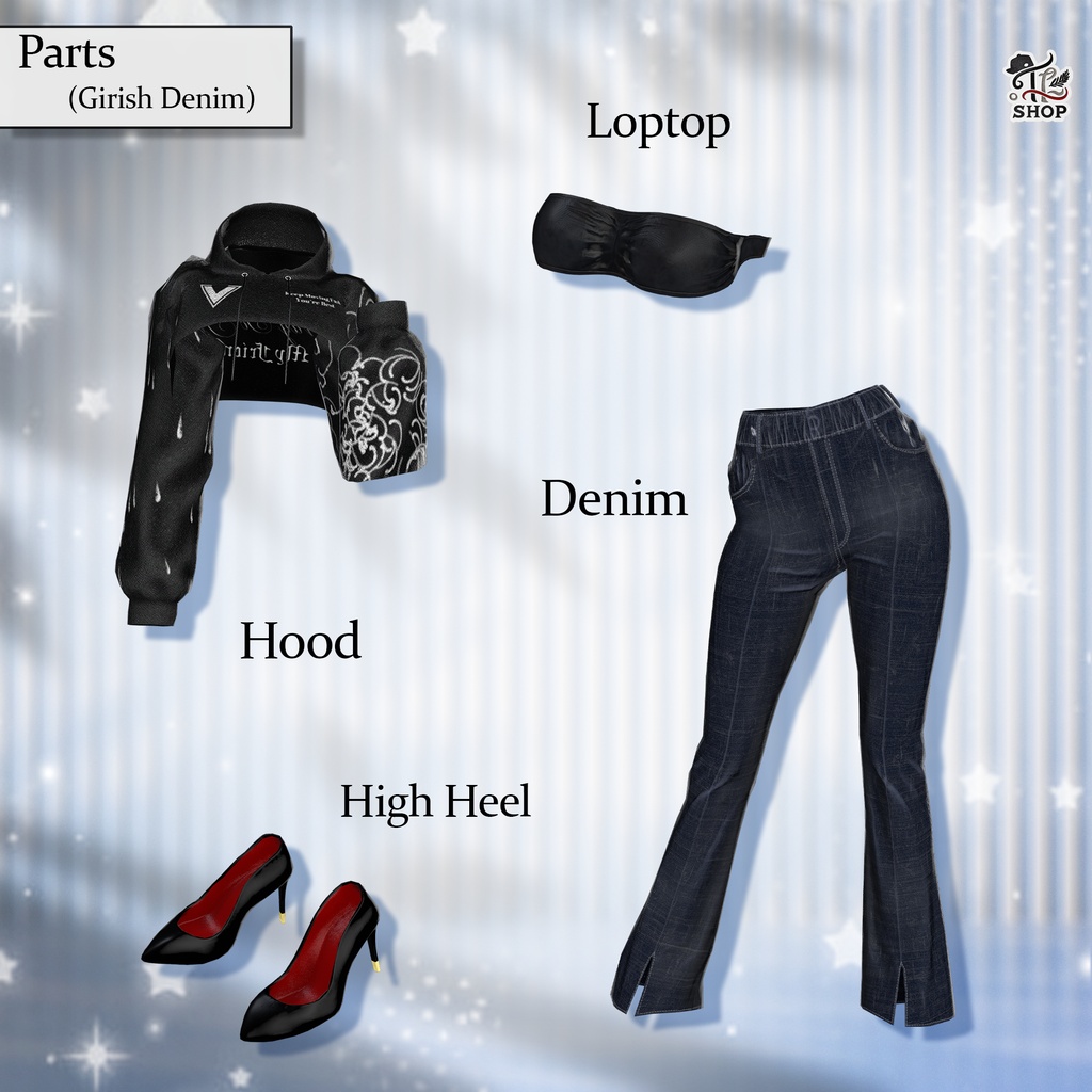 🎉50% Sale🎉 『No. 26-9 / Nova Synergy』 For Female Avatar (21人)