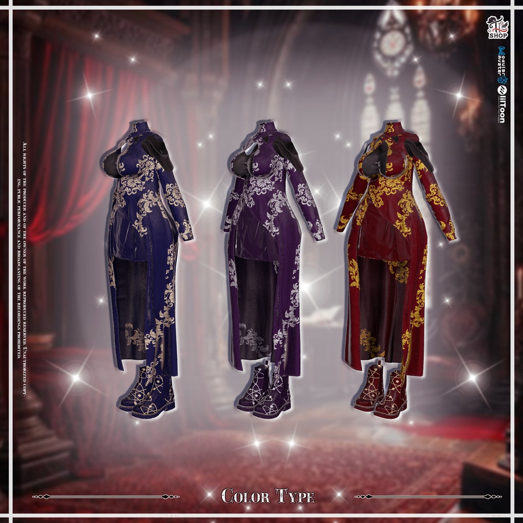 🎉50% Sale🎉 『No. 26-10 / Glam Seraph』 For Female Avatar (21人)