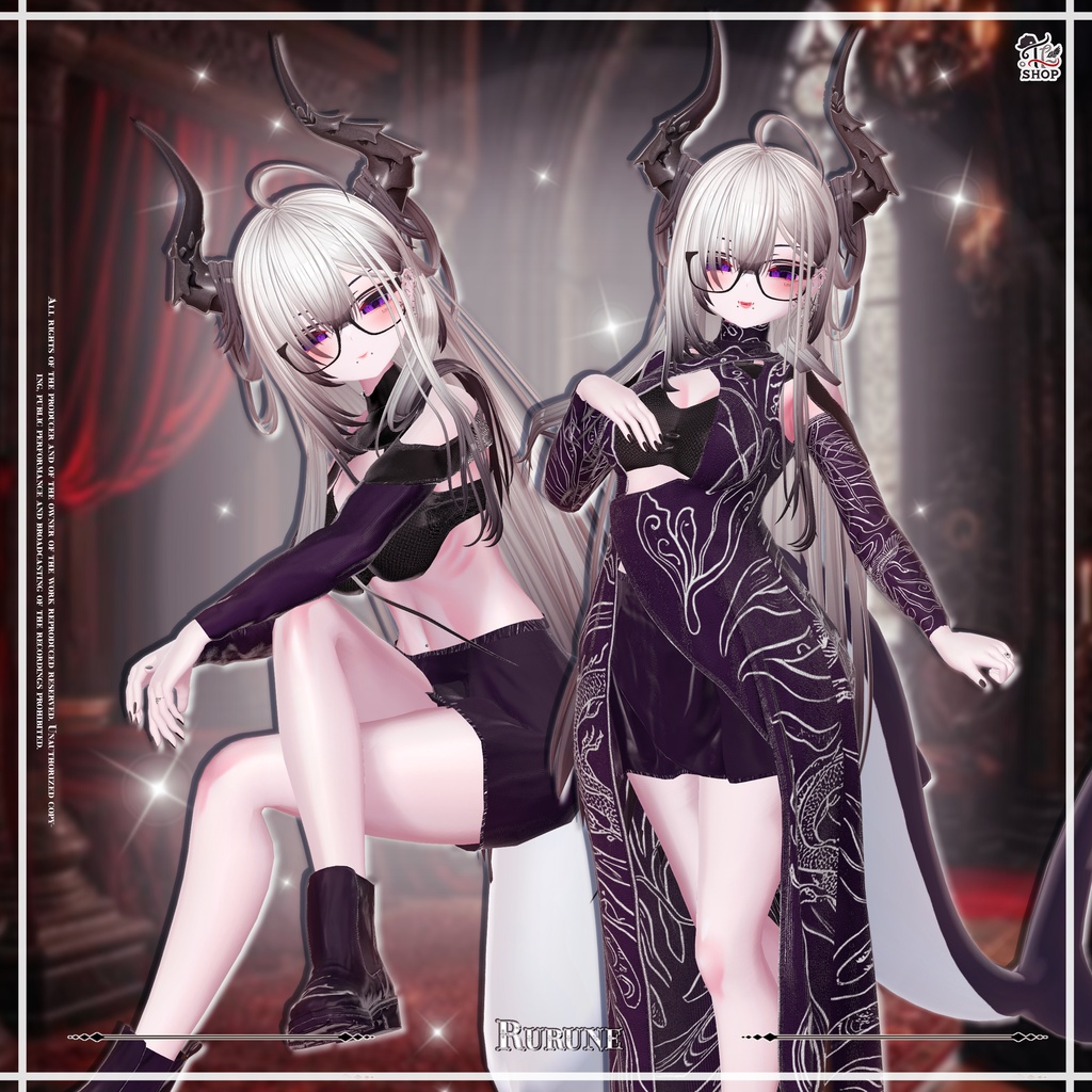 🎉50% Sale🎉 『No. 26-10 / Glam Seraph』 For Female Avatar (21人)
