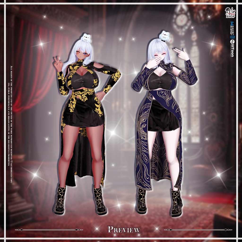 🎉50% Sale🎉 『No. 26-10 / Glam Seraph』 For Female Avatar (21人)
