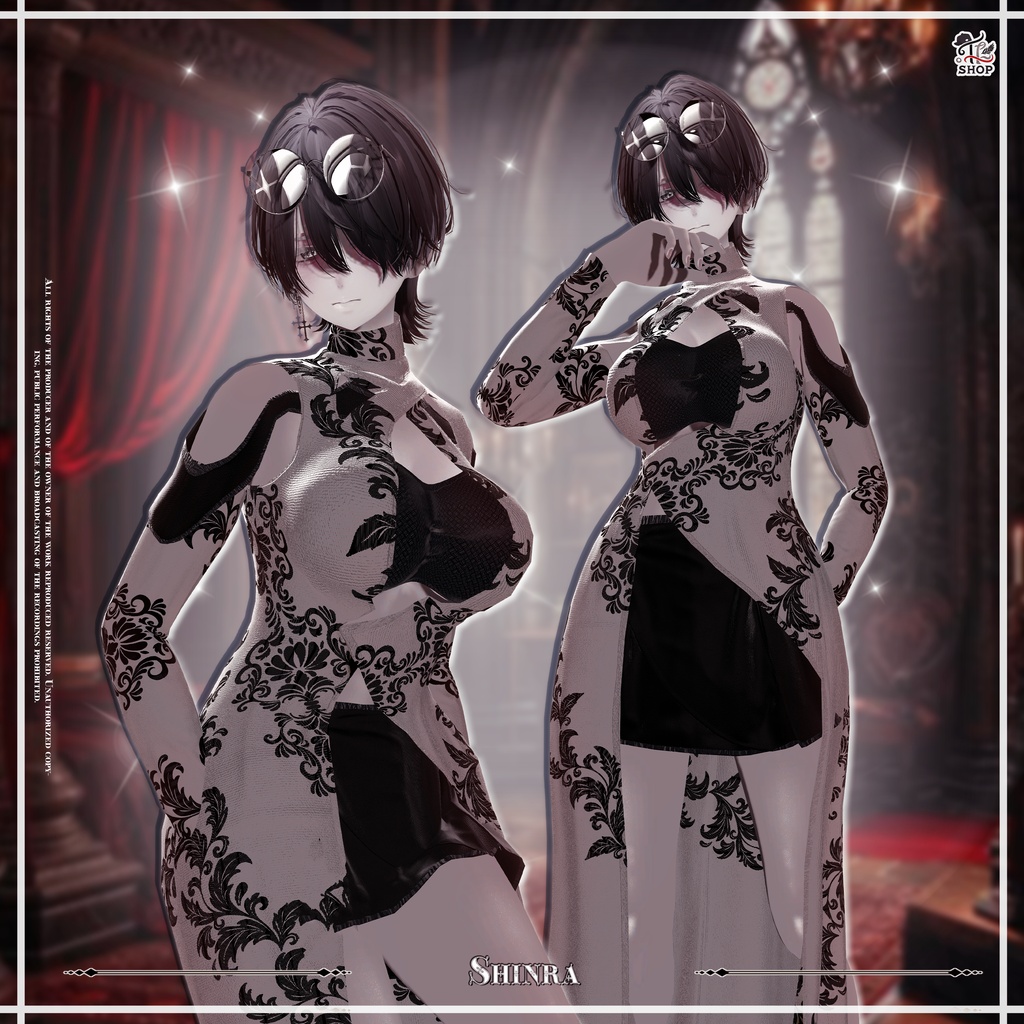 🎉50% Sale🎉 『No. 26-10 / Glam Seraph』 For Female Avatar (21人)