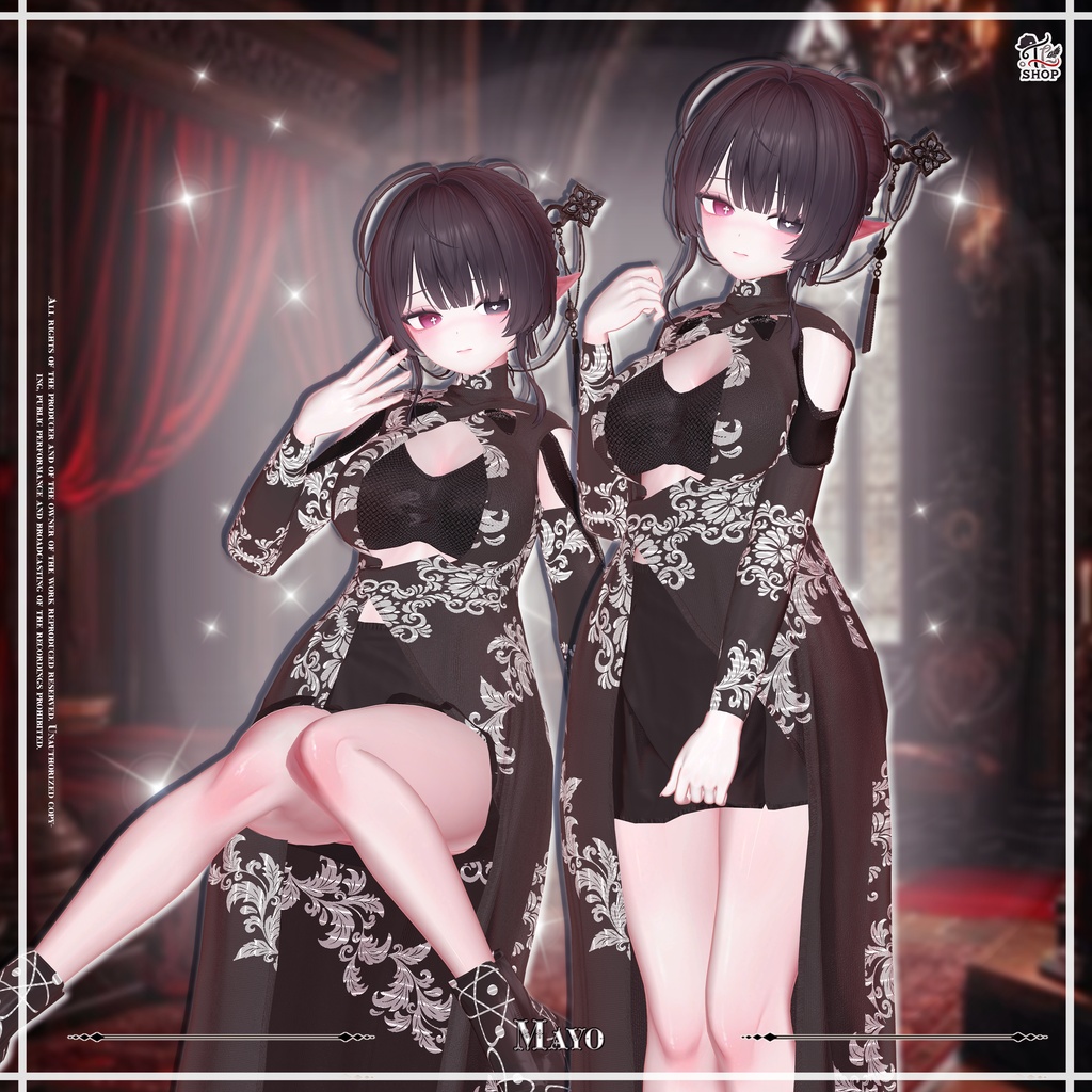 🎉50% Sale🎉 『No. 26-10 / Glam Seraph』 For Female Avatar (21人)