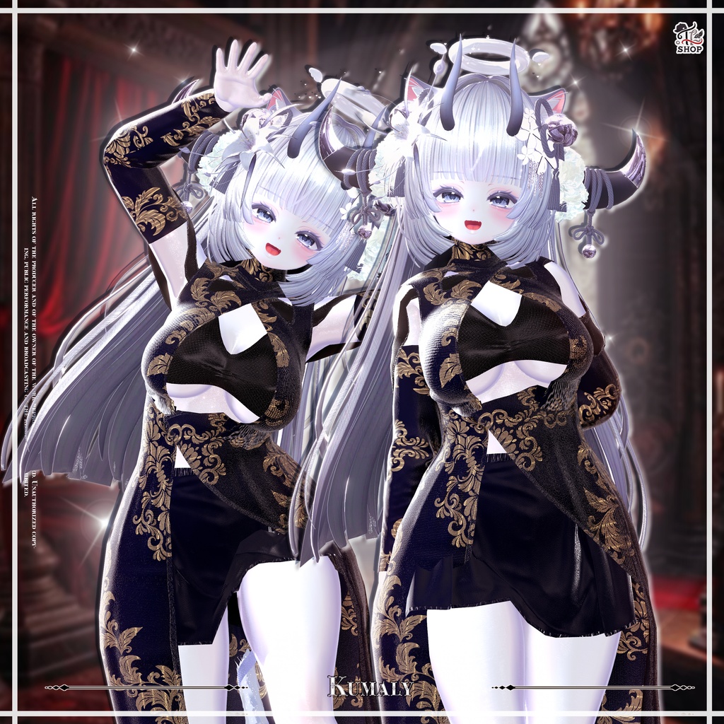 🎉50% Sale🎉 『No. 26-10 / Glam Seraph』 For Female Avatar (21人)