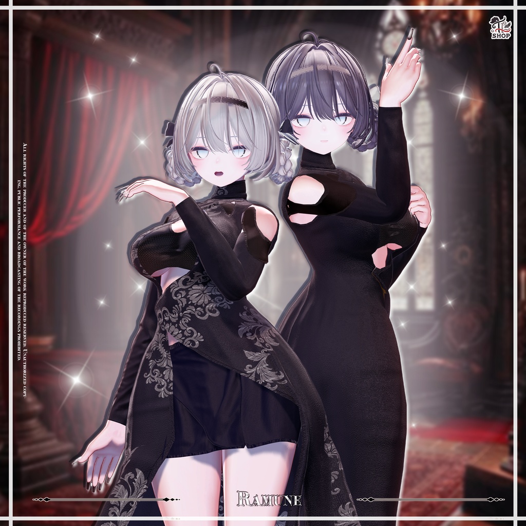 🎉50% Sale🎉 『No. 26-10 / Glam Seraph』 For Female Avatar (21人)