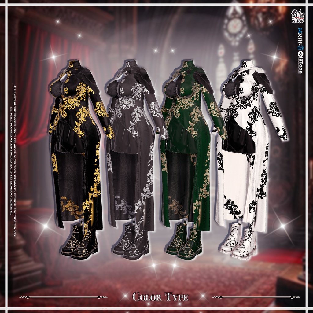 🎉50% Sale🎉 『No. 26-10 / Glam Seraph』 For Female Avatar (21人)