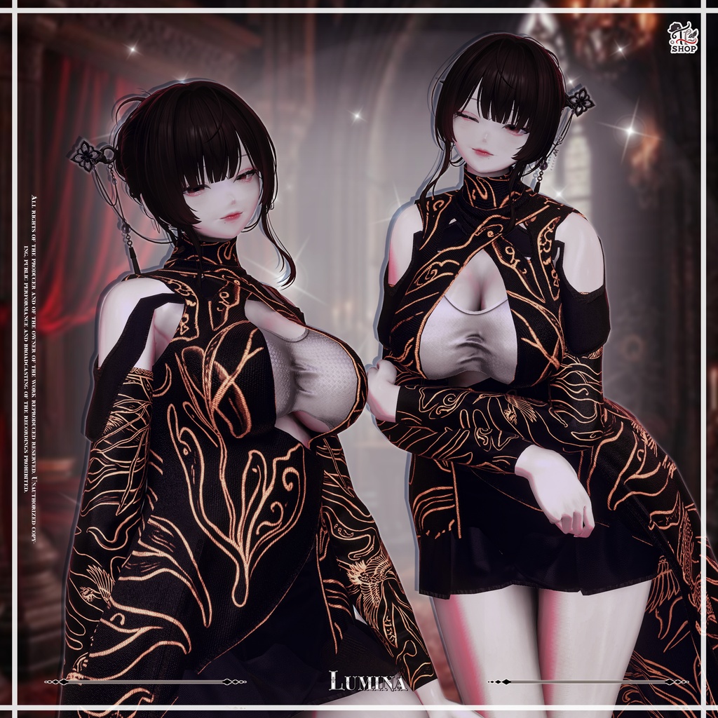 🎉50% Sale🎉 『No. 26-10 / Glam Seraph』 For Female Avatar (21人)