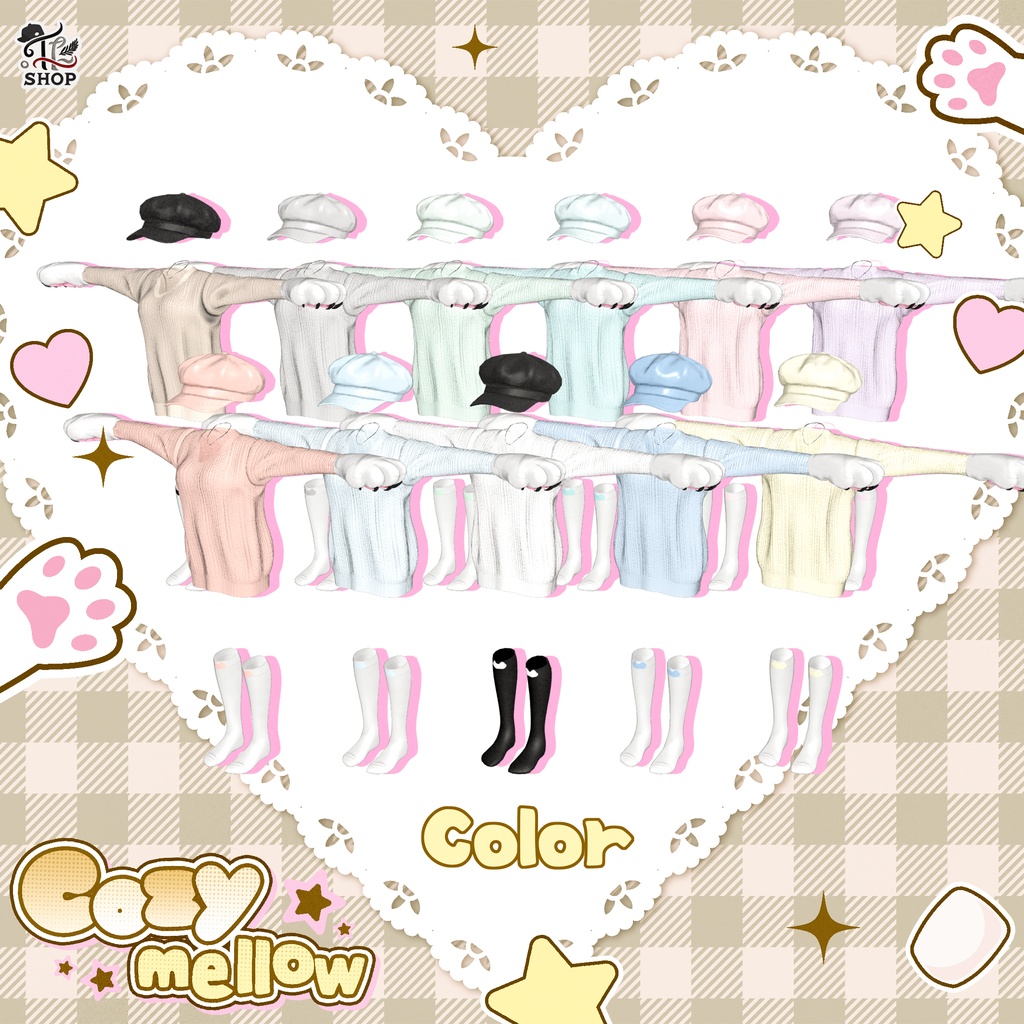 🎉50% Sale🎉『No. 26-11 / CozyMallow』 (23人)