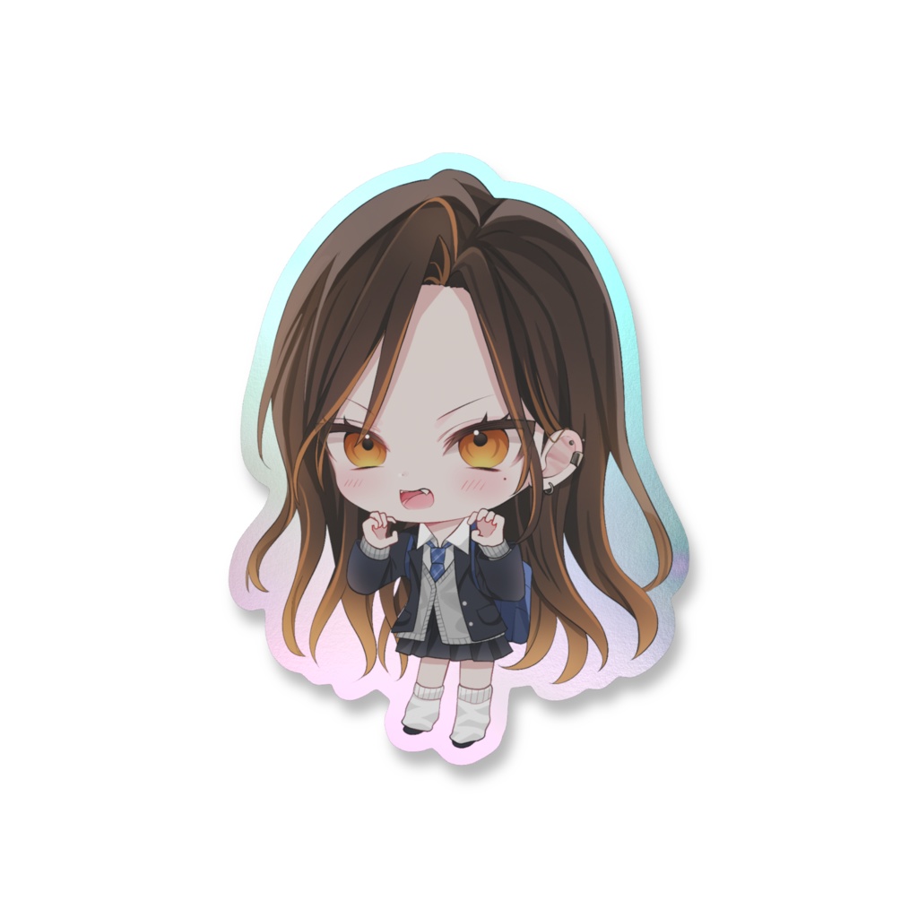 ✦制服ver. オーロラステッカー✦