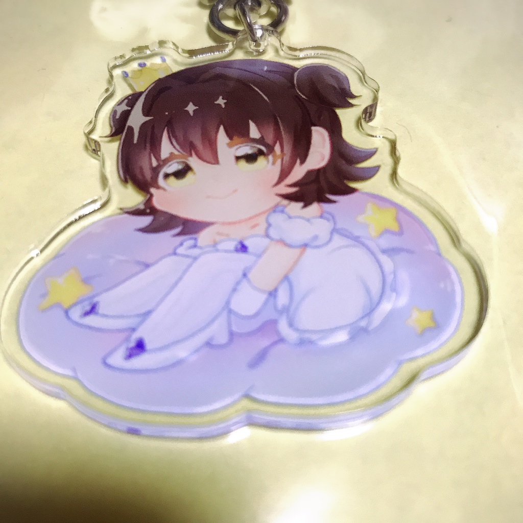 みりあのわたぐもアクキー