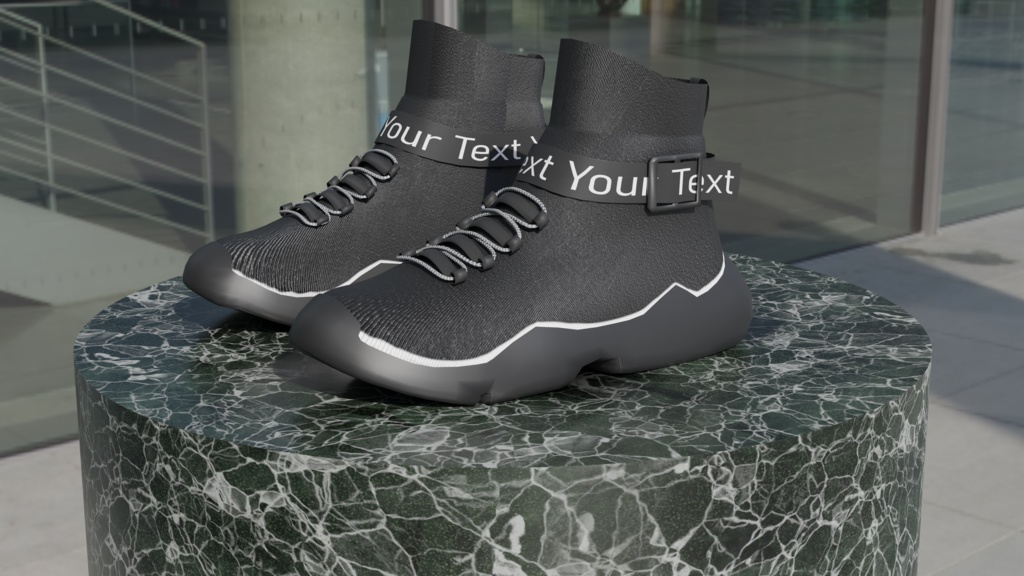 CUSTOMIZABLE Obunage Techwear Sneakers