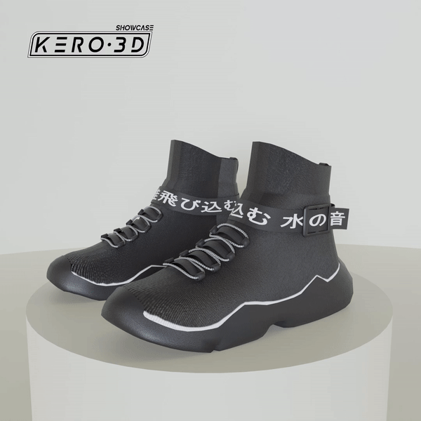  CUSTOMIZABLE Obunage Techwear Sneakers
