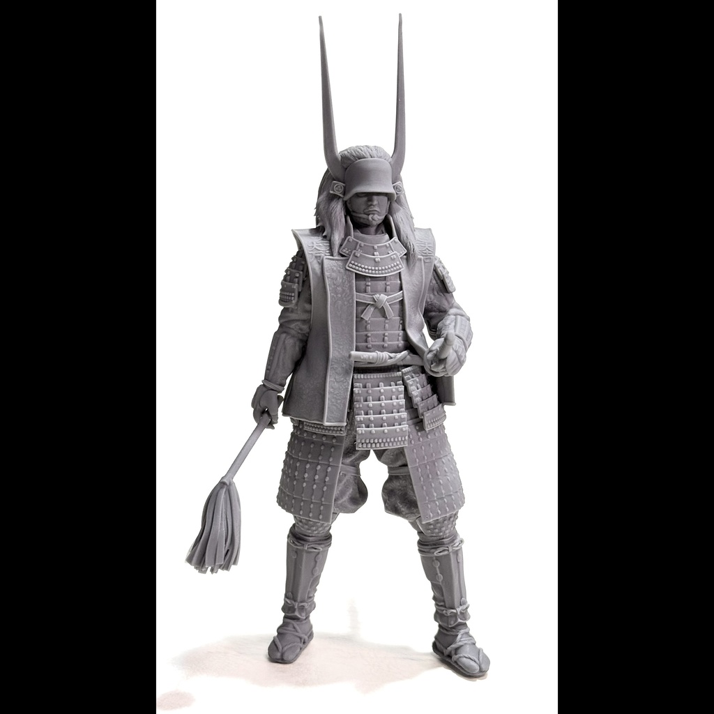 石田三成 "乱髪天衝脇立兜"