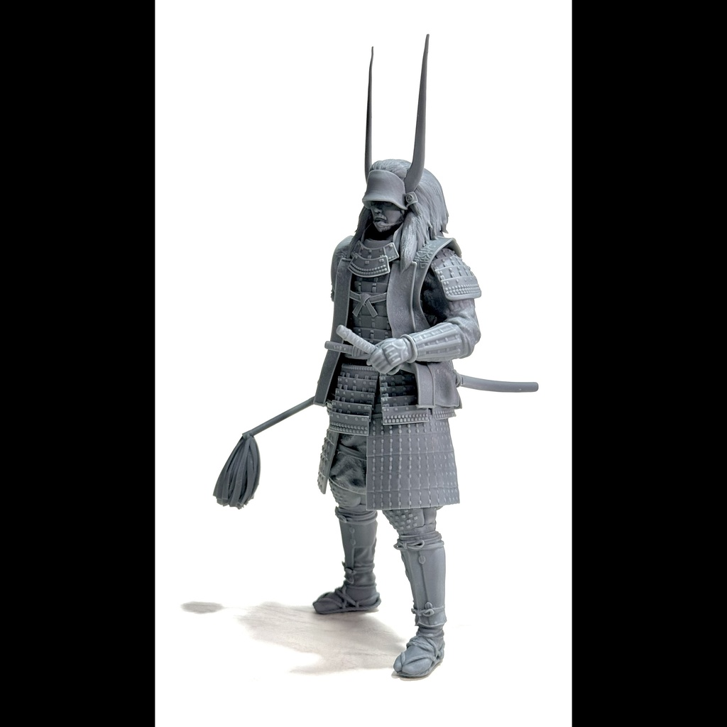 石田三成 "乱髪天衝脇立兜"