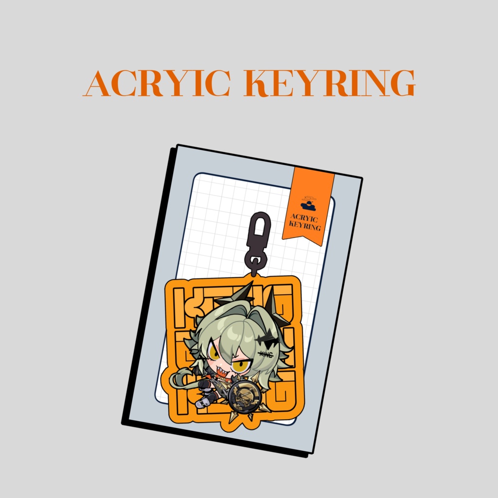 【アクキー】シーザーアクリルキーホルダー