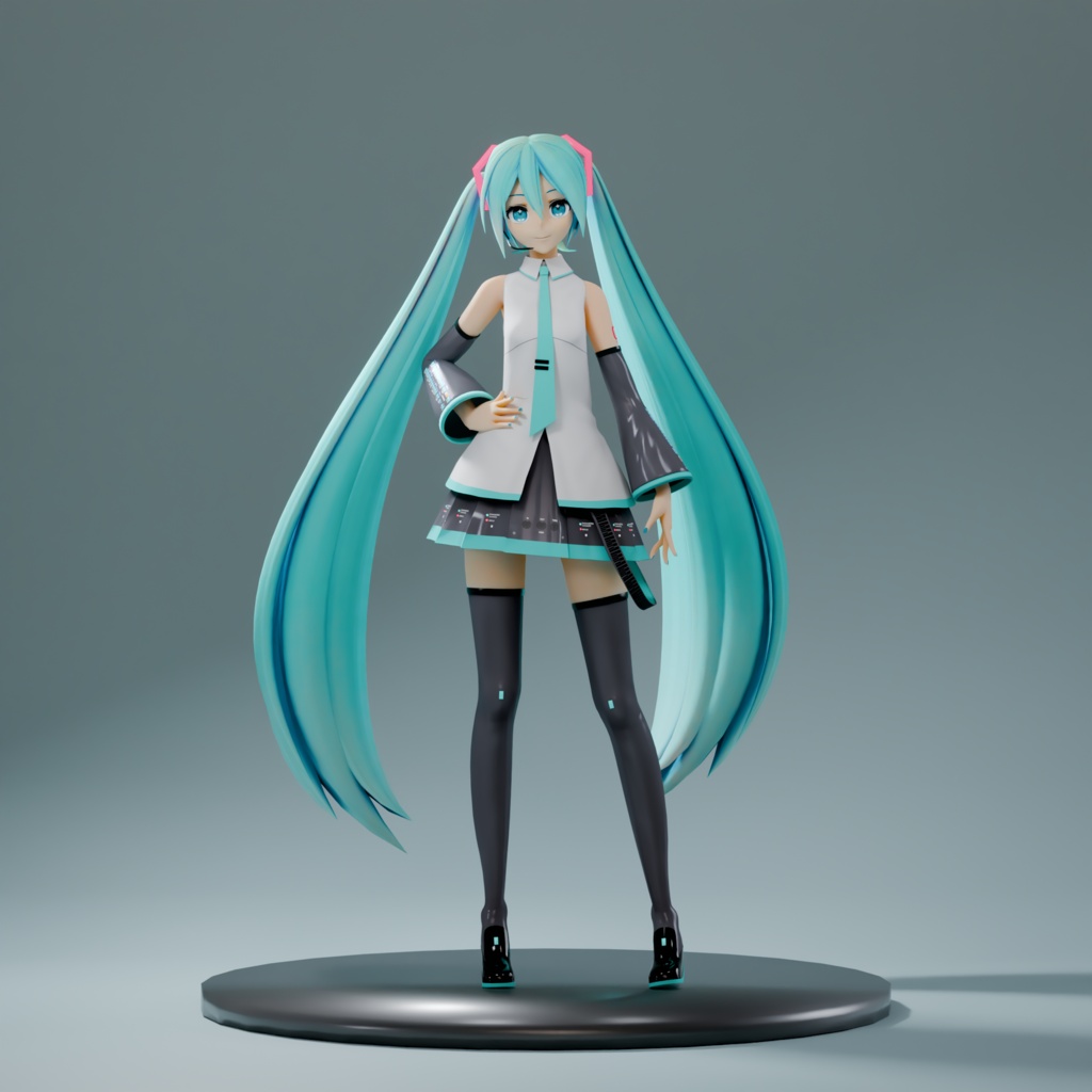 【無料MMD】HBS初音ミク_SP ver2.0