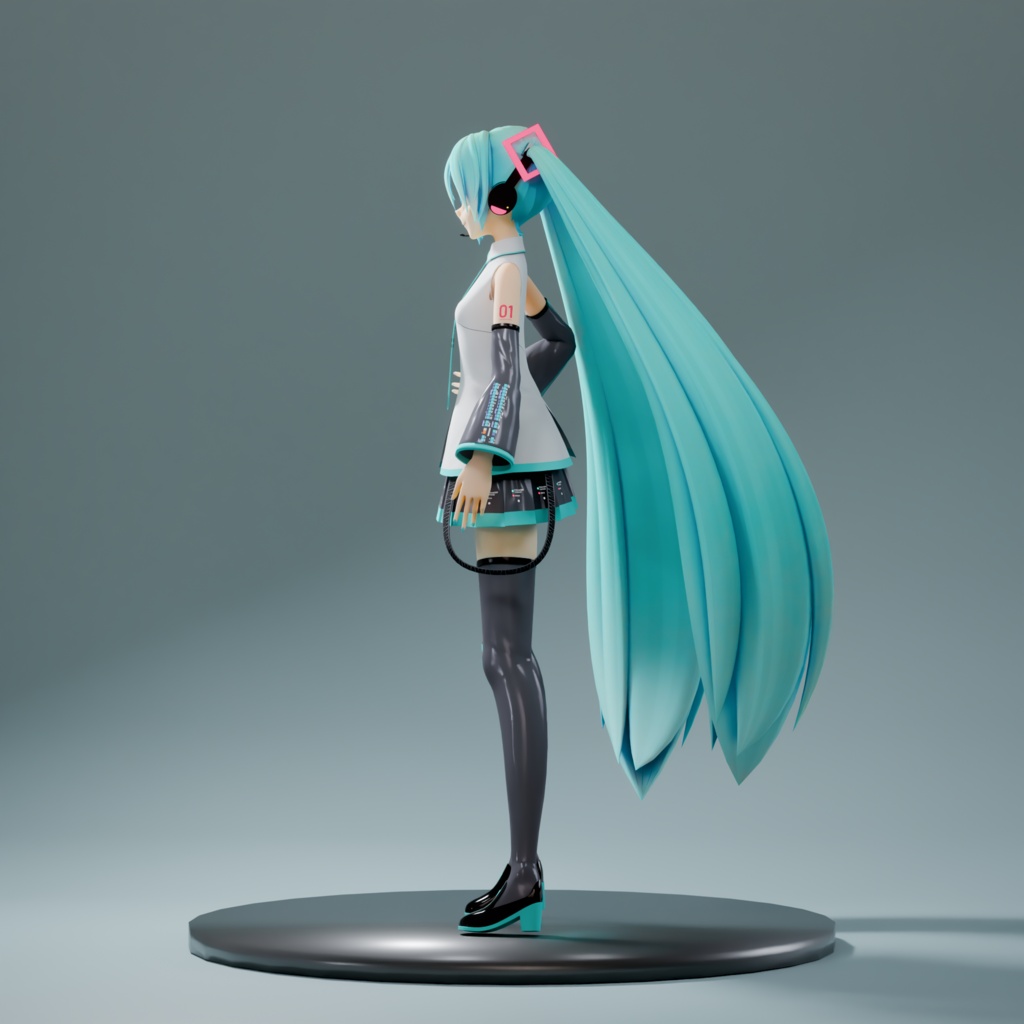 【無料MMD】HBS初音ミク_SP ver2.0