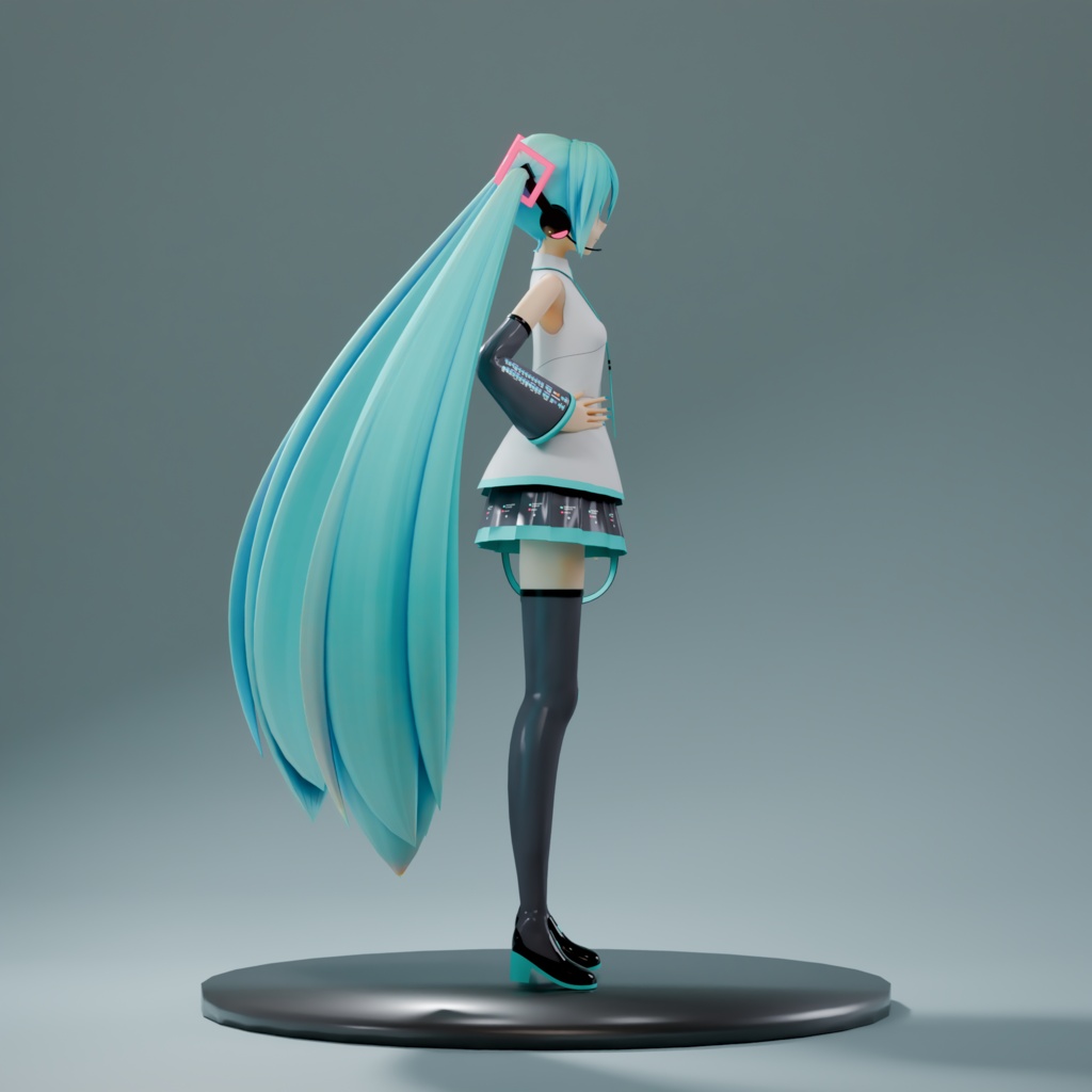 【無料MMD】HBS初音ミク_SP ver2.0