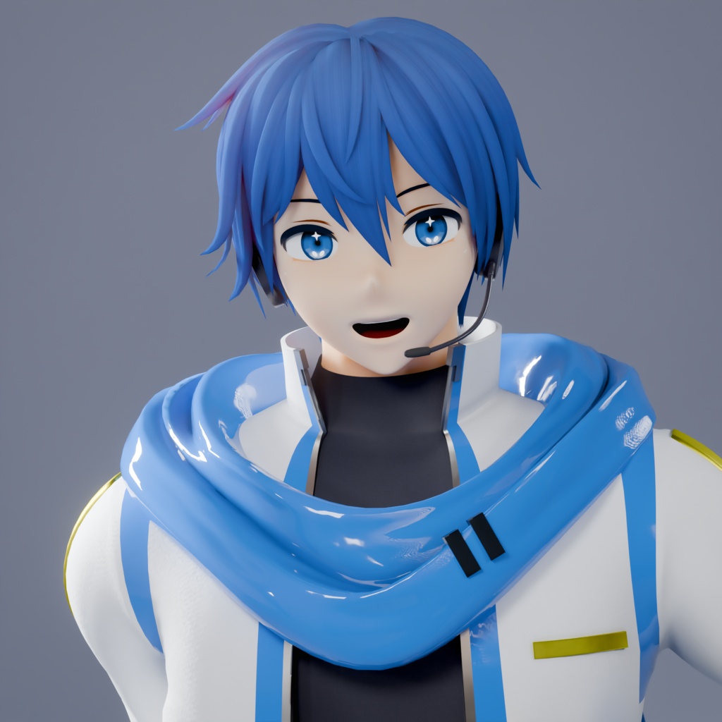 【無料MMD】HBS KAITO_SP