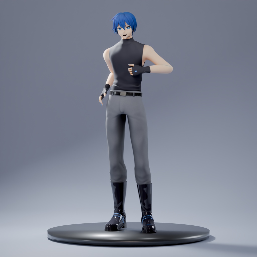 【無料MMD】HBS KAITO_SP