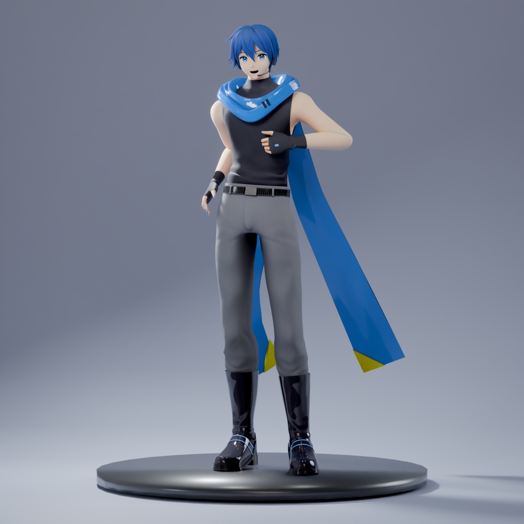 【無料MMD】HBS KAITO_SP