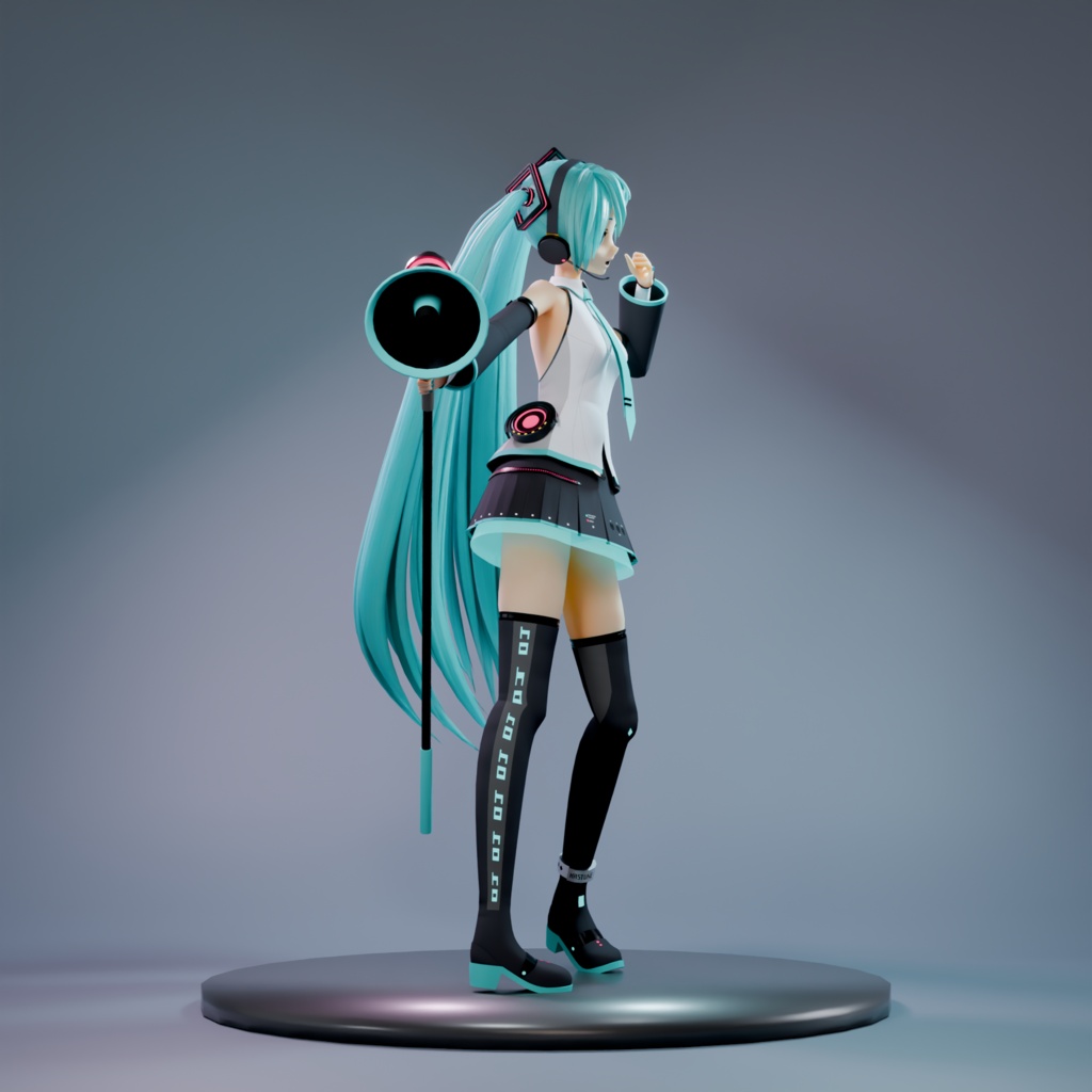 【無料MMD】HBS初音ミク_V4:Remix