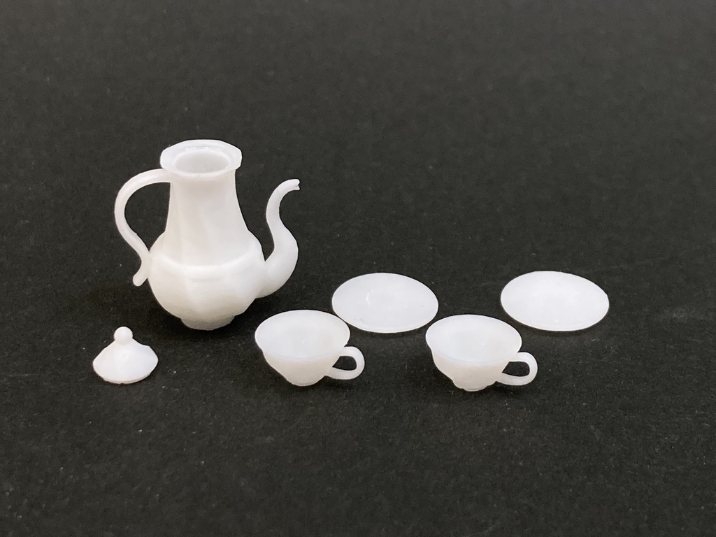 ティーセット 1/12サイズ