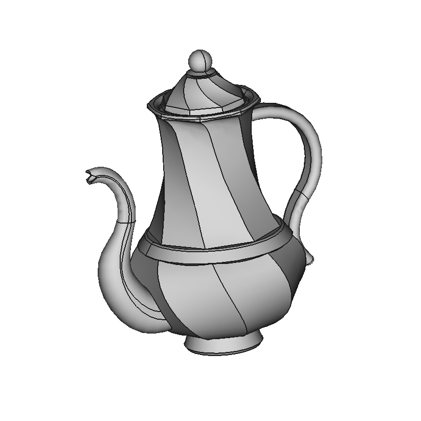 ティーセット 1/12サイズ