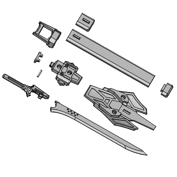 シールドソード 1/10~1/12用