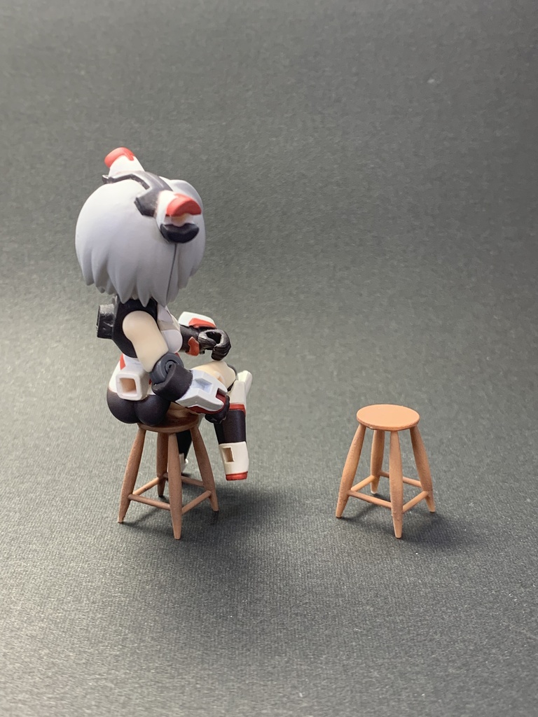 1/24 ハイスツール 2個セット (DTA使用可能)