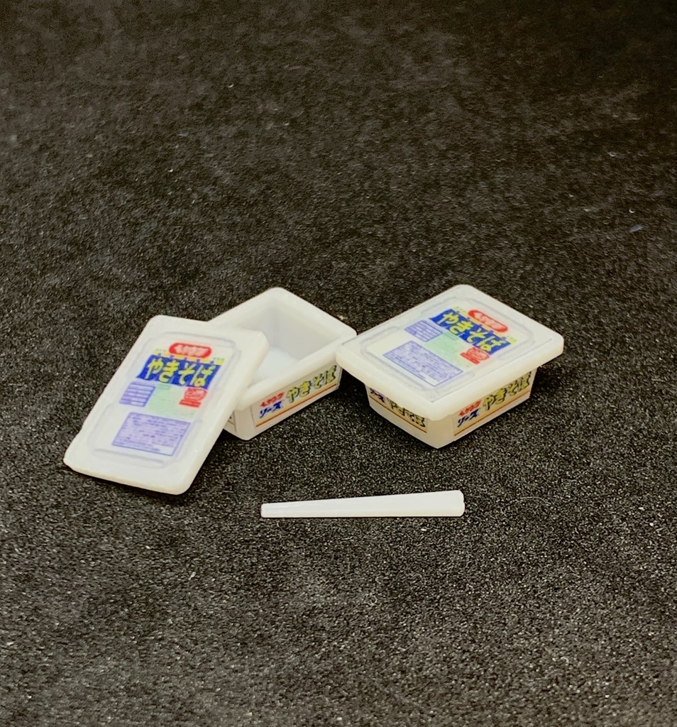 1/12 カップやきそばセット:ヘヤンクソースやきそば 1食分セット