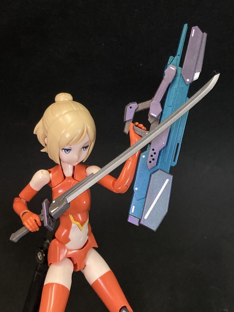 電磁抜刀大太刀「紫電」1/10〜1/12